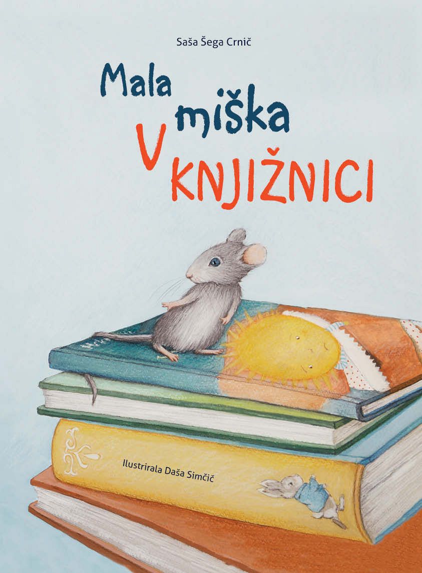 Mala miški v knjižnici