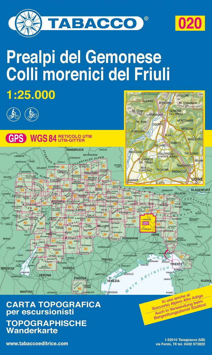 Prealpi del Gemonese Colli morenici del Friuli