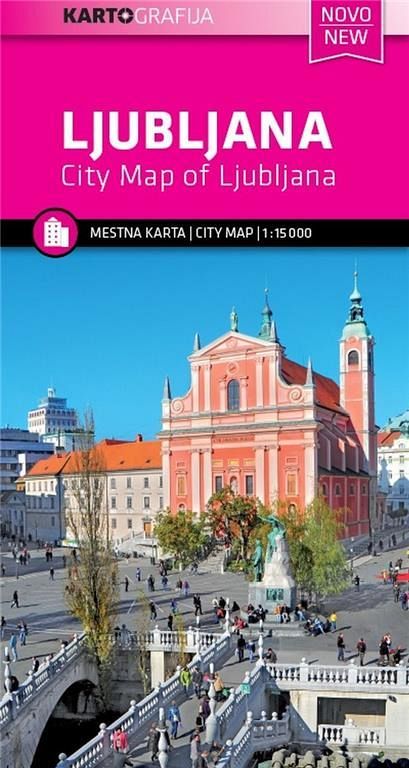Ljubljana, mestna karta