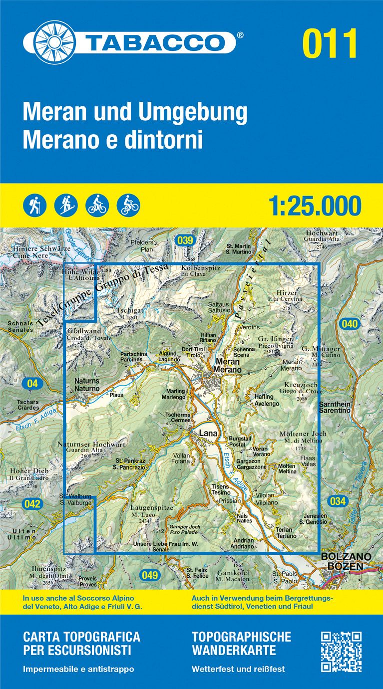 TABACCO 11. Merano e dintorni / Meran und Umgebung