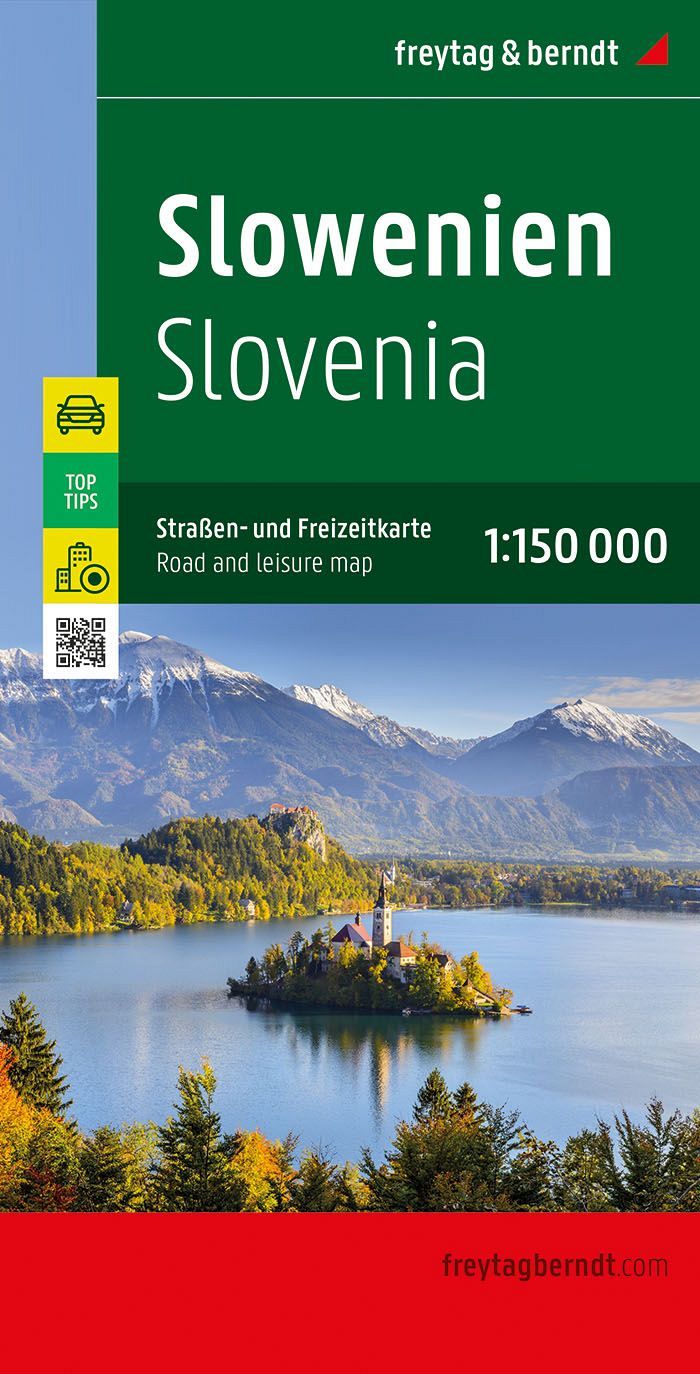 Slovenija 1:150.000, avto+turistična karta