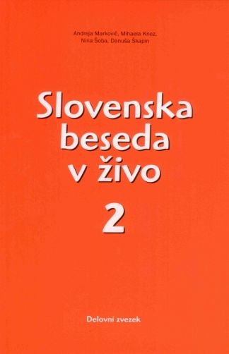 Slovenska beseda v živo 2 – Delovni zvezek