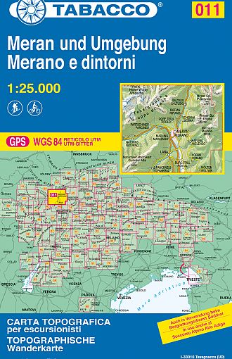 TABACCO 11. Merano e dintorni / Meran und Umgebung