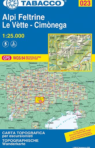 Alpi Feltrine Le Vètte, Cimònega