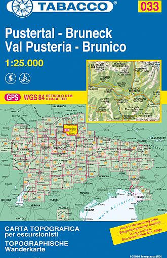 TABACCO 33. Val Pusteria, Brunico / Pustertal, Bruneck