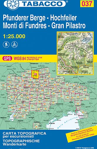 Monti di Fundres, Gran Pilastro / Pfunderer Berge, Hochfeiler