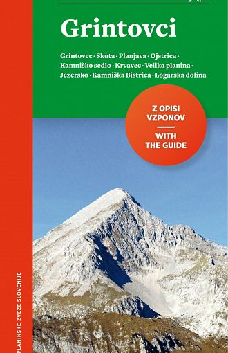 Grintovci, planinska karta