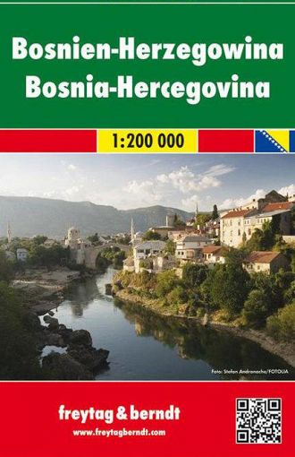 Bosnia ed Erzegovina 1:200.000, avto+turistična karta