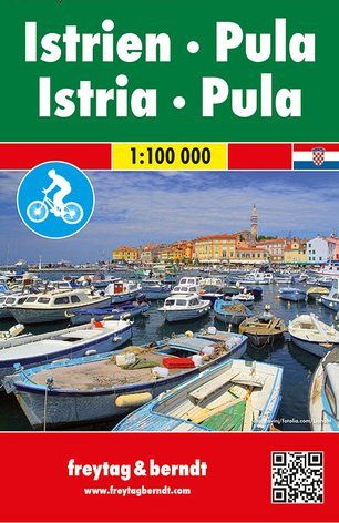 Istra, Pula 1:100.000, avto+turistična karta