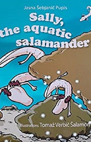 Sally, the aquatic salamander