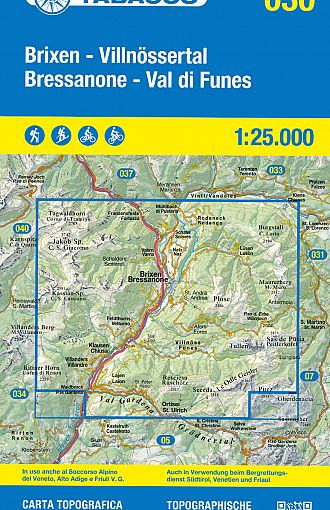 TABACCO 30. Bressanone, Val di Funes / Brixen, Villnössertal
