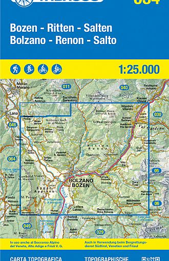TABACCO 34. Bolzano, Renon, Salto / Bozen, Ritten, Salten