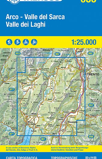 TABACCO 55. Arco, Valle del Sarca, Valle dei Laghi