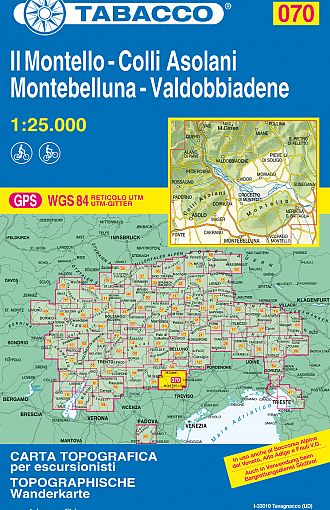 TABACCO 70. Il Montello, Colli Asolani, Montebelluna, Valdobbiadene
