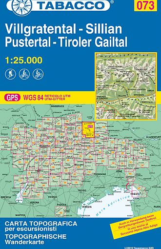 TABACCO 73. Villgratental, Sillian, Pustertal, Tiroler Gailtal
