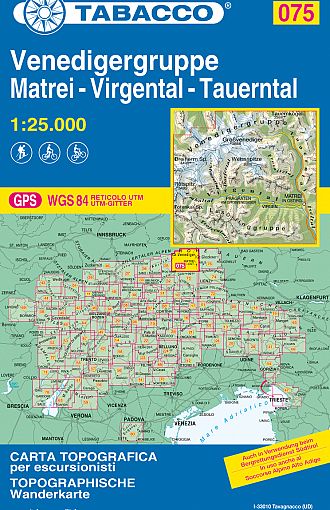 TABACCO 75. Venedigergruppe, Matrei, Virgental, Tauerntal