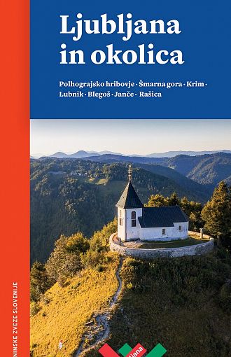 Ljubljana in okolica, planinska karta