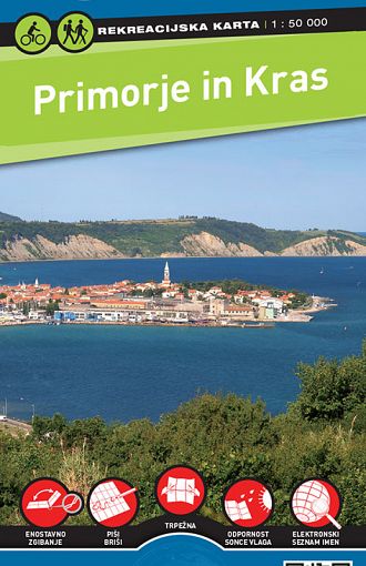 Primorje in Kras, rekreacijska karta