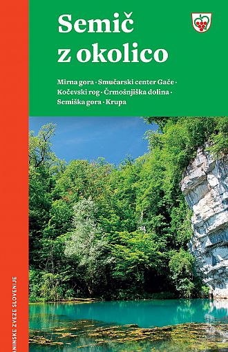 Semič z okolico, carta escursionistica