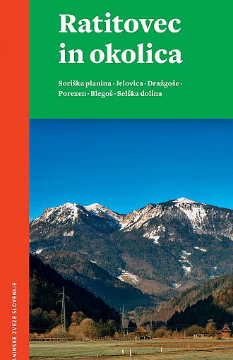 Ratitovec in okolica, carta escursionistica