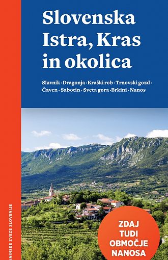 Slovenska Istra, Kras in okolica, carta escursionistica