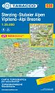 TABACCO 38. Vipiteno, Alpi Breonie / Sterzing, Stubaier Alpen