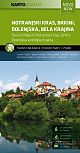 Notranjski Kras, Brkini, Dolenjska, Bela Krajina, mappa turistica
