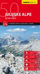 Julijske Alpe 1:50.000, planinska karta
