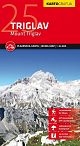 Triglav 1:25.000, planinska karta