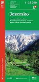 Jezersko, carta escursionistica