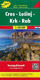 Cres, Lošinj, Krk, Rab 1:100.000, avto+turistična karta