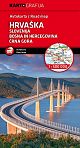 Hrvaška, Slovenija, Bosna in Hercegovina, carta automobilistica