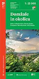 Domžale in okolica, carta escursionistica