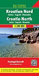 Severna Hrvaška, avto/turistična karta
