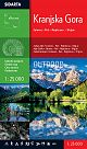 Kranjska Gora, carta escursionistica