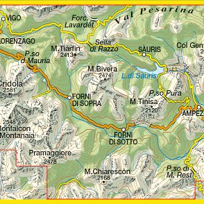 Forni di Sopra, Ampezzo, Sàuris, Alta Val Tagliamento