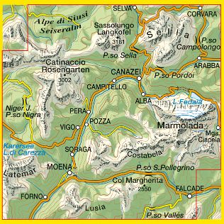 Val di Fassa e Dolomiti Fassane