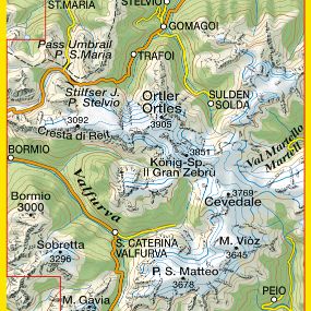 TABACCO 08. Ortles, Cevedale / Ortlergebiet
