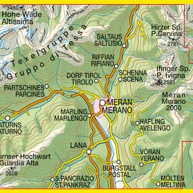 Merano e dintorni / Meran und Umgebung