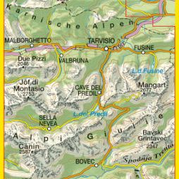 TABACCO 19. Alpi Giulie Occidentali, Tarvisiano