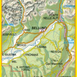 TABACCO 24. Prealpi e Dolomiti Bellunesi