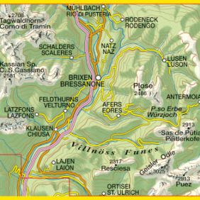 TABACCO 30. Bressanone, Val di Funes / Brixen, Villnössertal