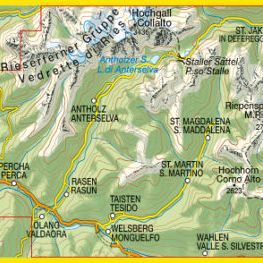 TABACCO 32. Valli di Anterselva e Casies / Antholzer Tal, Gsieser Tal