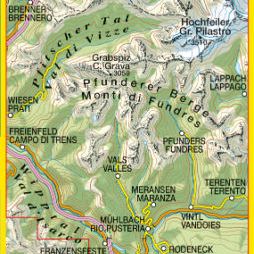 Monti di Fundres, Gran Pilastro / Pfunderer Berge, Hochfeiler