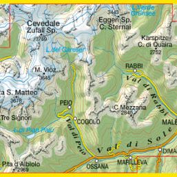 TABACCO 48. Val di Sole, Val di Peio, Val Di Rabbi