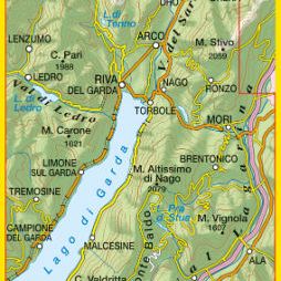 TABACCO 61. Riva del Garda, Ledro, Monte Baldo Nord