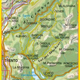 TABACCO 62. Altopiano di Pinè, Valli di Cembra e dei Mocheni