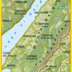 TABACCO 63. Monte Baldo, Malcesine, Garda