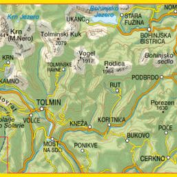 Tolmin, Bohinjske Gore, Krn, Vogel, Rodica