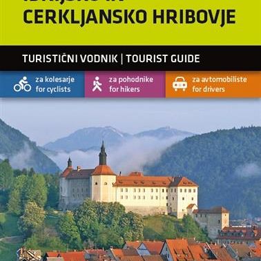 Škofjeloško, Idrijsko in Cerkljansko hribovje 1:40.000, turistična karta z vodnikom